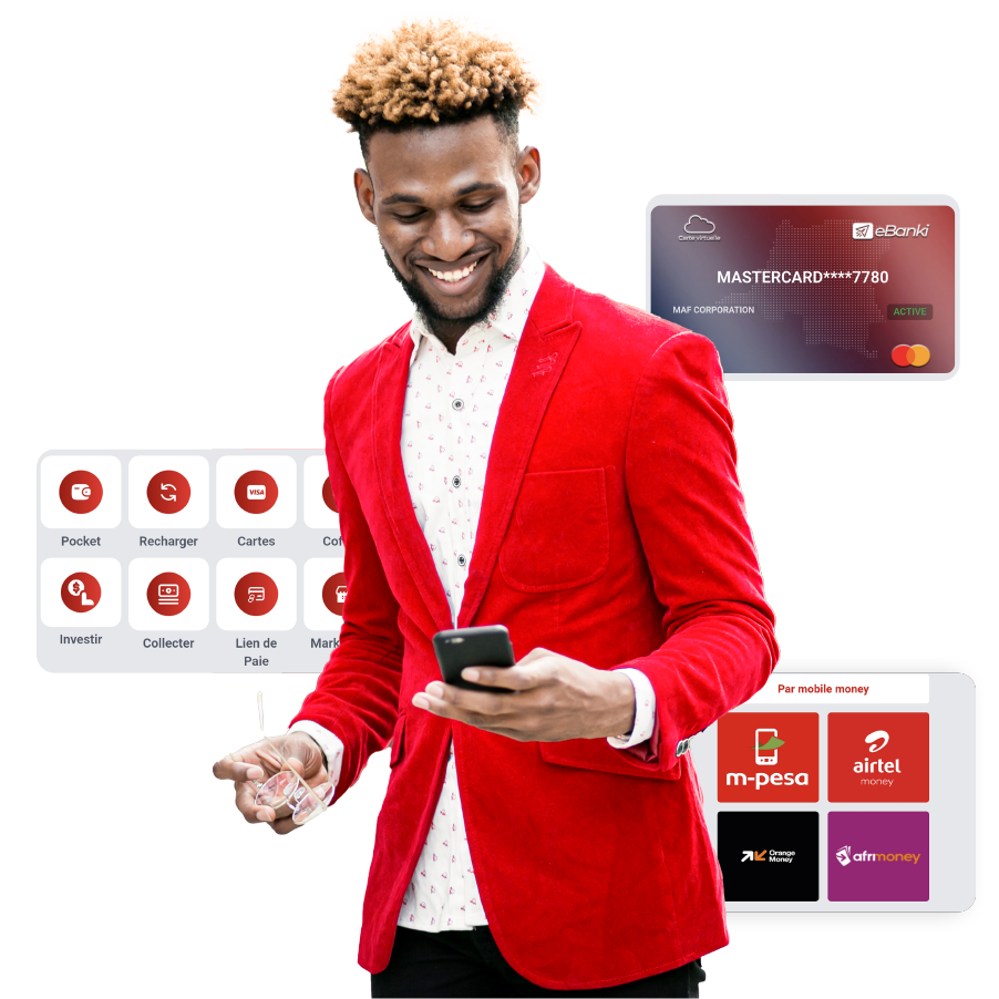 Mobile Homme PNG